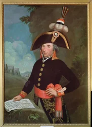 Portrait of Andre Massena (1758-1817) General of the Division, 2 Frimaire, An IV